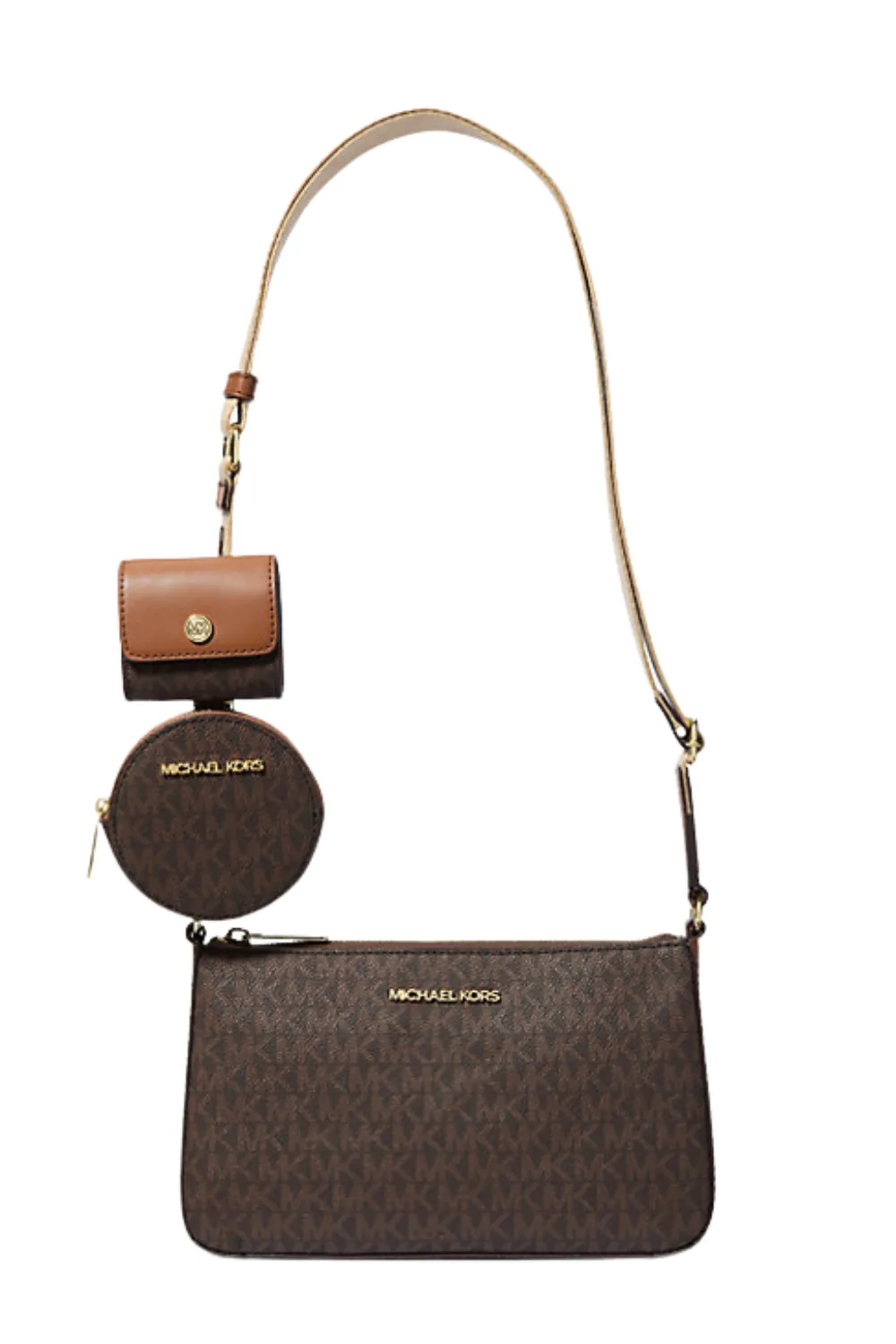 Jet Set Logolu Omuz Çantası