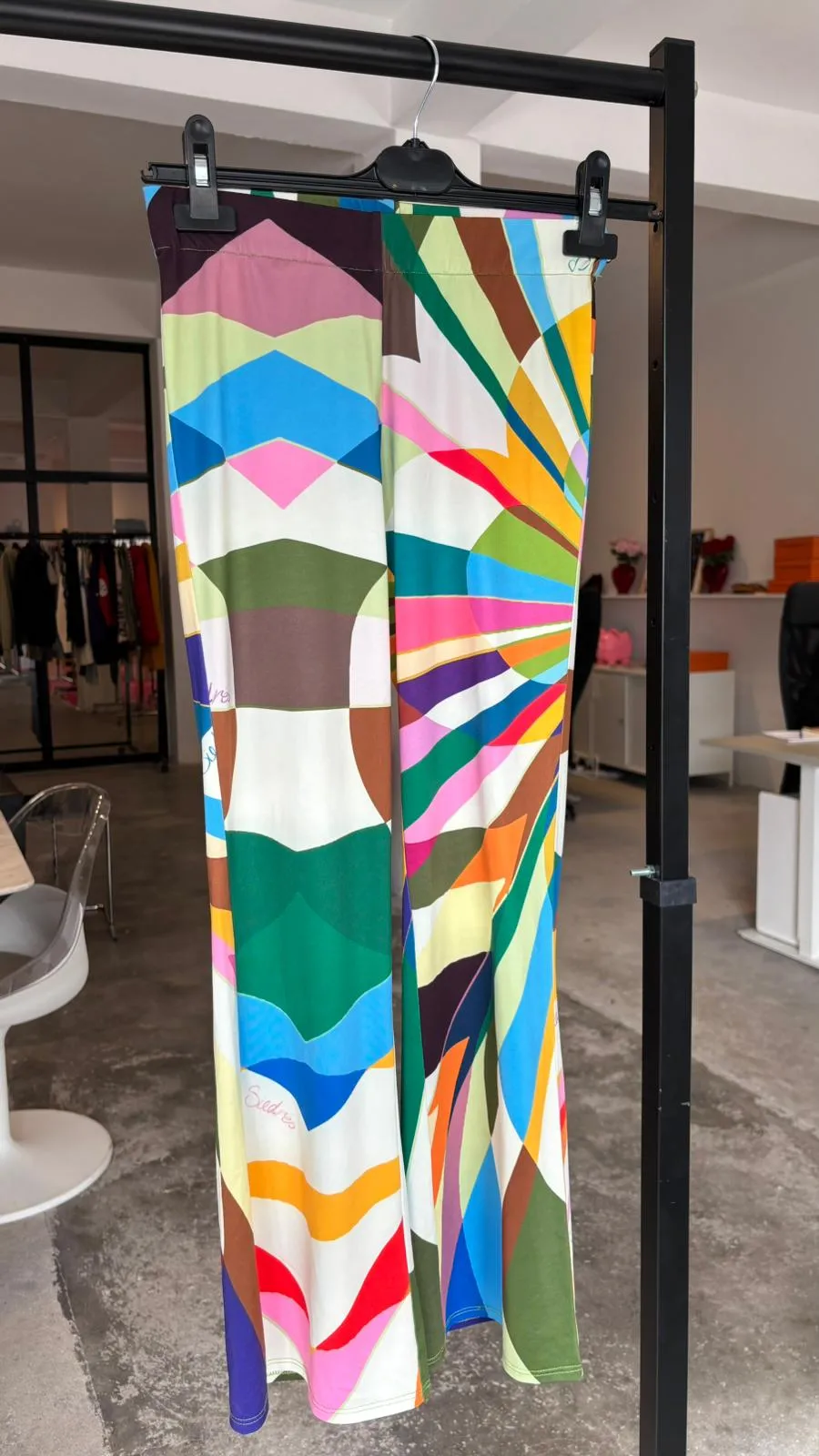 Kaleydoskop Desenli Pantolon