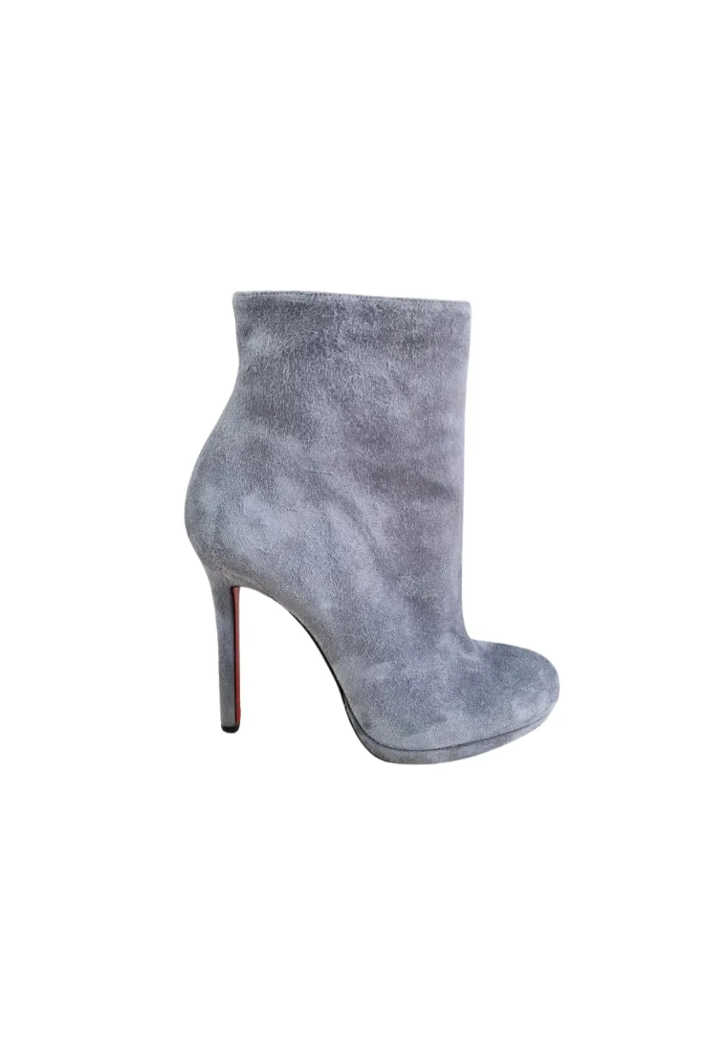 Süet Topuklu Ayakkabı