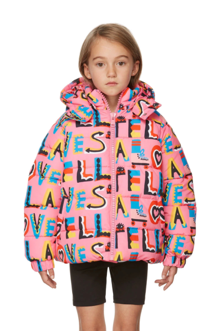 Stella Loves Kız Çocuk Şişme Mont