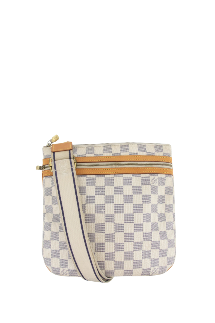Pochette Bosphore Damier Azur Kanvas