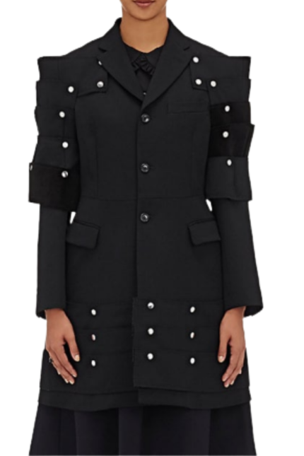 18. Yüzyıl Punk Utility Ceket