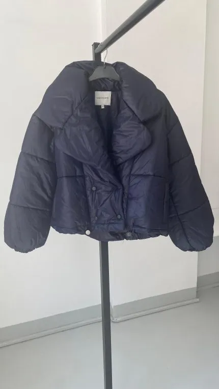 Lacivert Şişme Mont