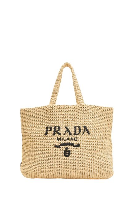 Raffia Tote Kol Çantası