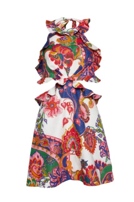 Lovestruck Tie Mini Elbise