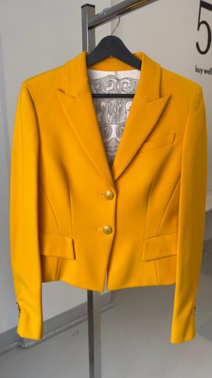Sarı Blazer Ceket