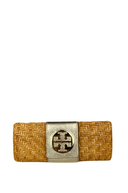 Raffia Clutch