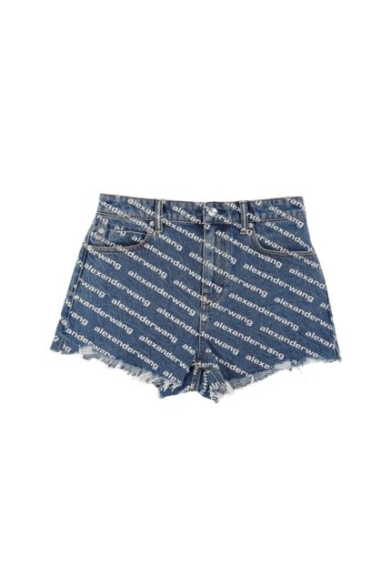 Bite Logolu Denim Şort