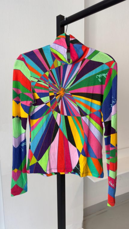 Geometrik Desenli Body