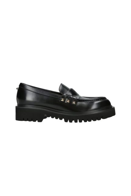 Rockstud Deri Loafer