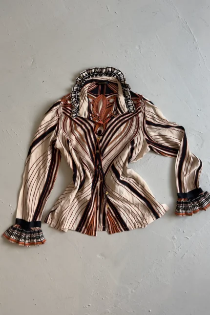 Roberto Cavalli Desenli Gömlek