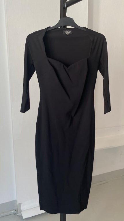 Siyah Midi Elbise