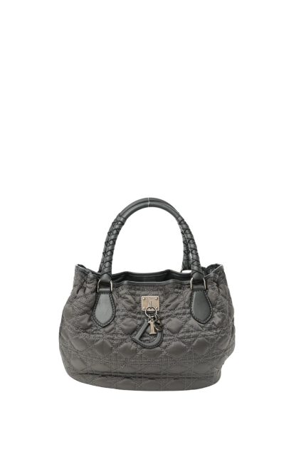 Nylon Cannage Tote Omuz Çantası