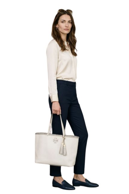 McGraw Whipstitch Tote Omuz Çantası