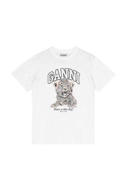 Jersey Leopard Relaxed T-Shirt