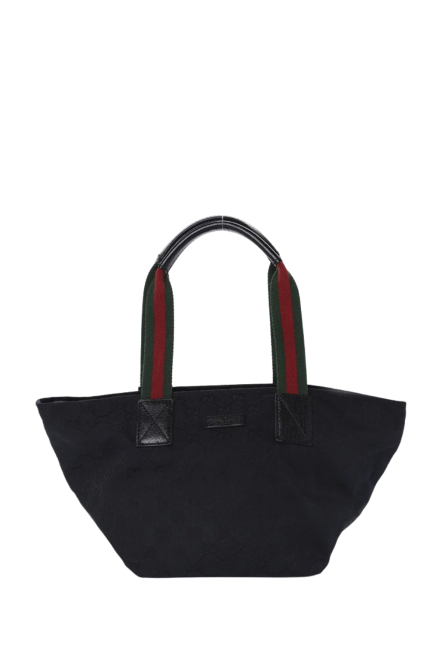 GG Canvas Web Sherry Line Omuz Çantası