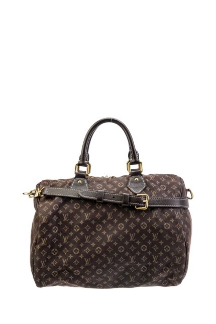 Monogram Mini Lin Speedy Bandouliere 30 Omuz Çantası