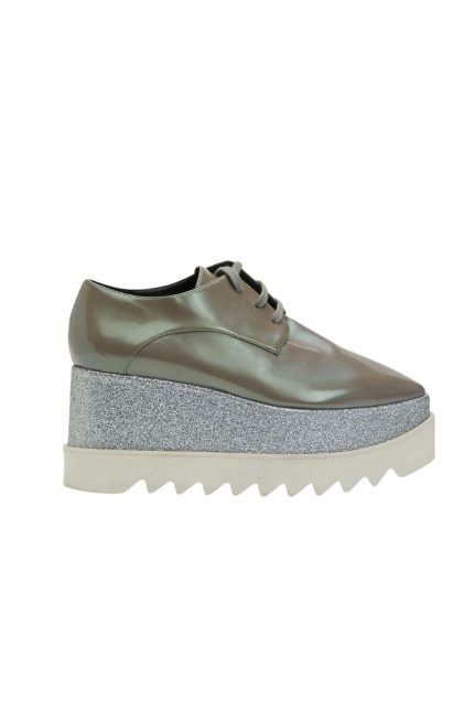 Elyse Gri Simli Loafer