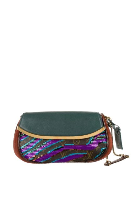 Monogram Savage Tiger Clutch