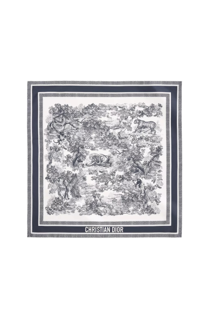 Toile de Jouy Sauvage Desenli Şal