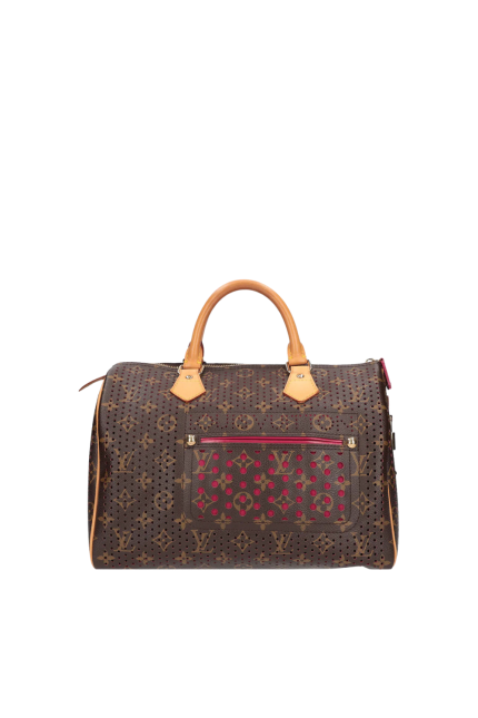 Monogram Perforated Kol Çantası