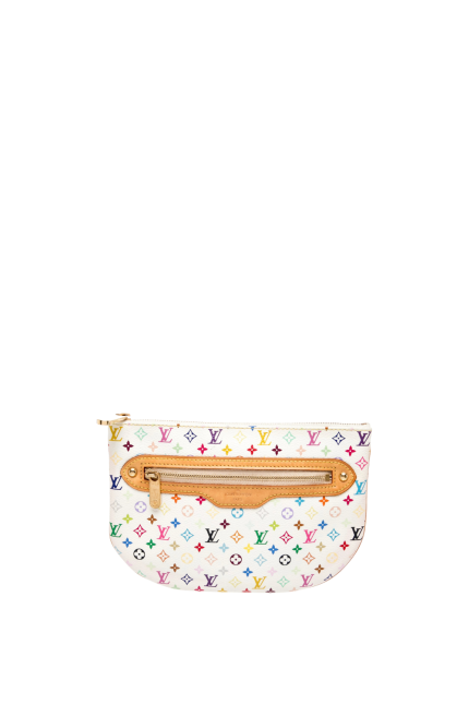 Multicolor Monogram Pochette Plate Clutch