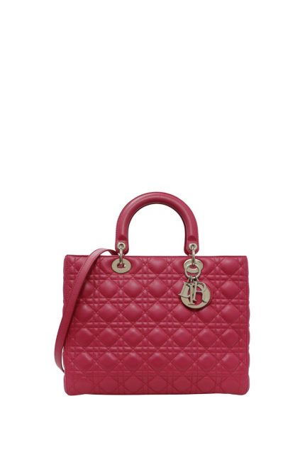 Large Cannage Lady Dior Omuz Çantası