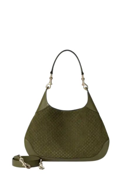 Microguccissima B Medium Hobo Omuz Çantası