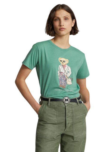 Polo Bear Yeşil T-Shirt