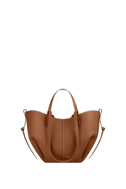 Cyme Mini Edition Textured Camel Omuz Çantası