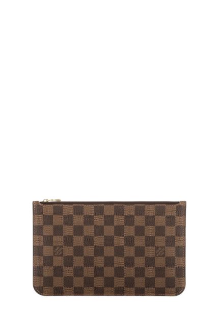 Damier Ebene Neverfull MM Clutch Çanta