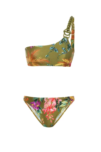 Zimmermann Tropicana Asimetrik Bikini