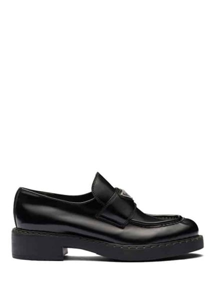 Siyah Deri Loafer