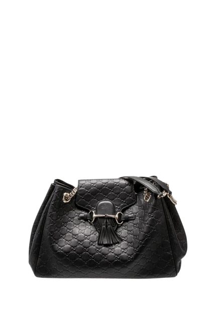 Guccissima Emily Chain Flap Omuz Çantası