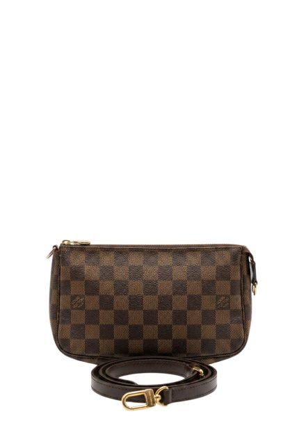 Damier Ebene Pochette Omuz Çantası