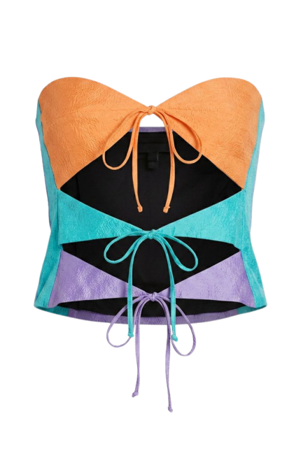 Askısız Crop Top