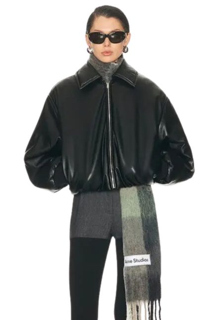 Siyah Bomber Ceket