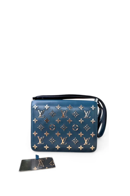 Metal Monogram Omuz Çantası