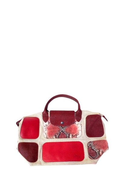 Le Pliage Exotic Patchwork Tote Kol Çantası
