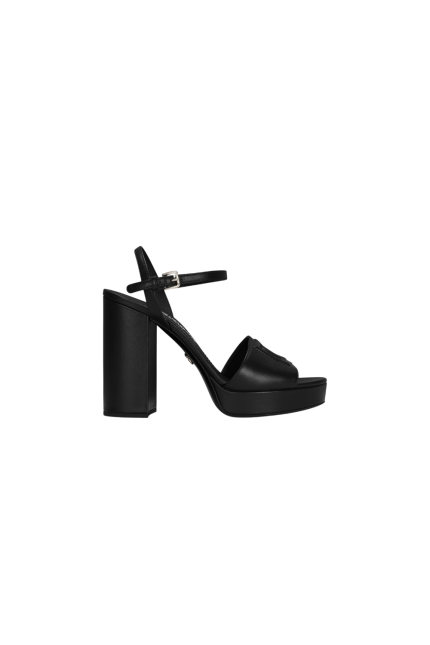 Calfskin Platform Topuklu Ayakkabı