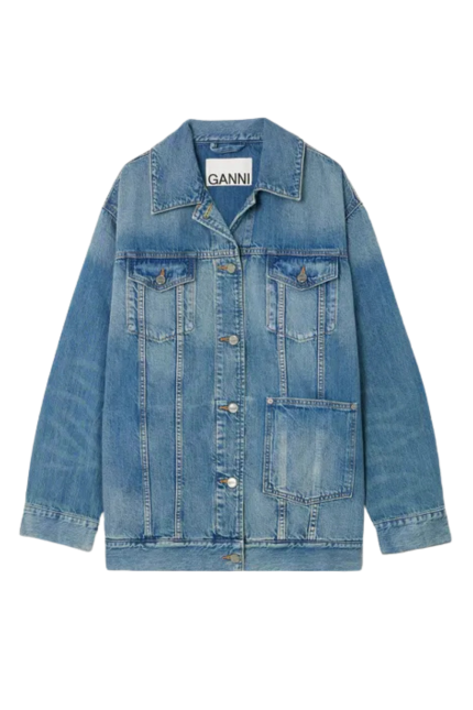 Tint Oversized Organic Denim Ceket