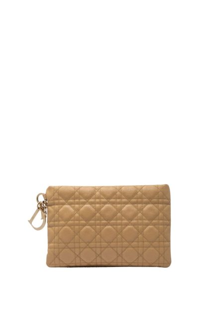 Cannage Deri Clutch