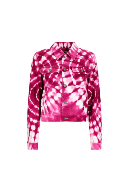 Tie-Dye Denim Ceket