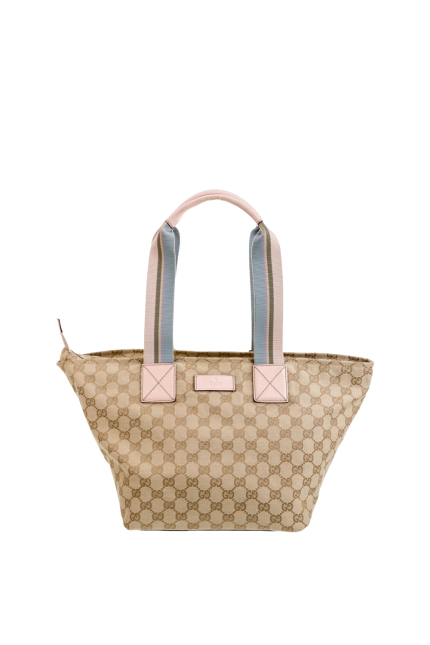 GG Monogram Kanvas Tote Omuz Çantası