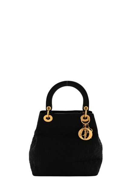 Nylon Cannage Medium Lady Dior Kol Çantası