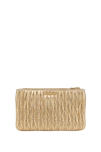 Nappa Matelassé Clutch