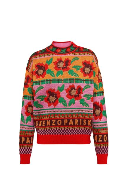 Fairisle Lurex Jumper Kazak