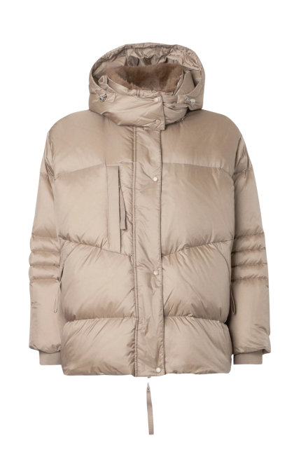 Oversize Şişme Mont