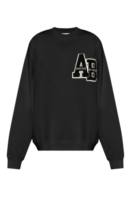 Miles Oversized Letterman Sweatshirt