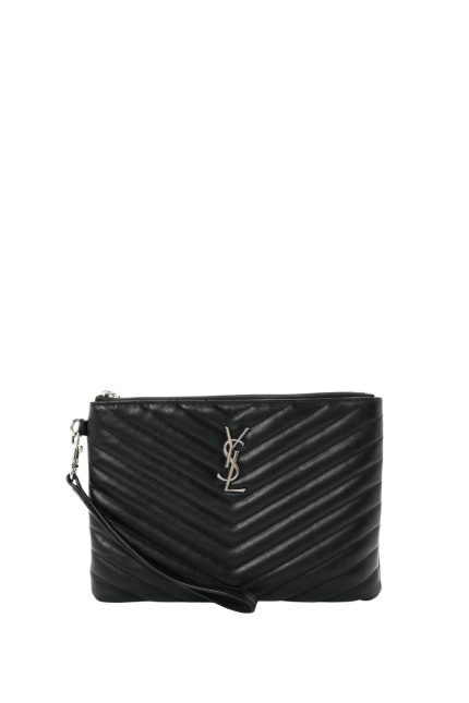 Cassandre Matelassé Pouch Clutch